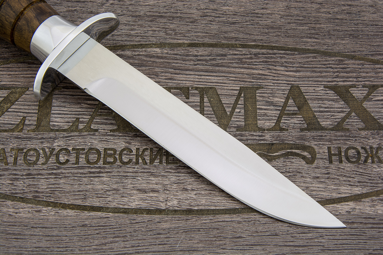 Нож Диверсант (100Х13М, Орех, Металлический)