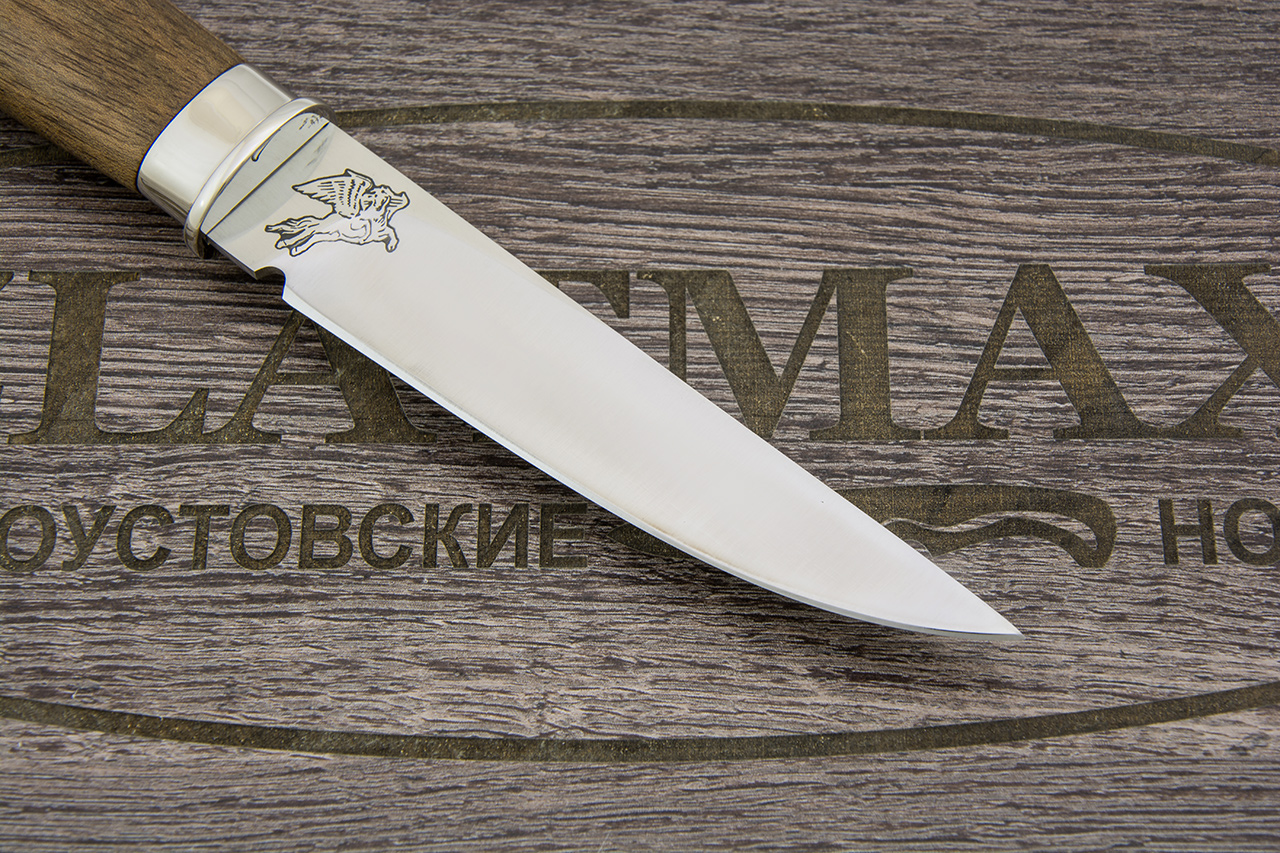 Нож Кайман (100Х13М, Орех, Металлический)