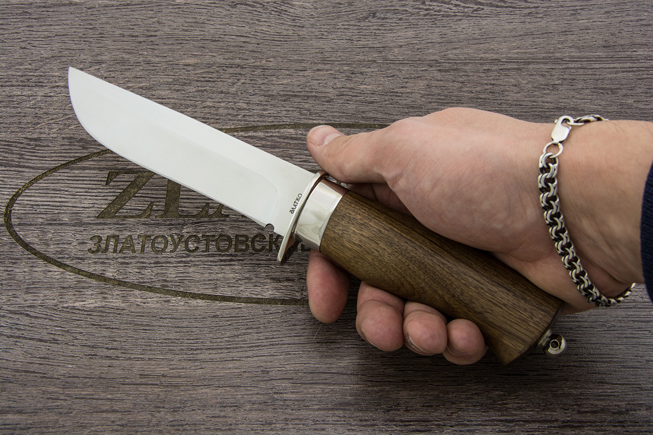 Нож Канюк-1 (100Х13М, Орех, Металлический)