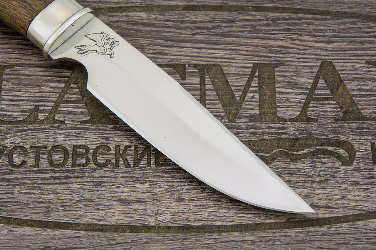 Нож Сапсан (100Х13М, Орех, Металлический)