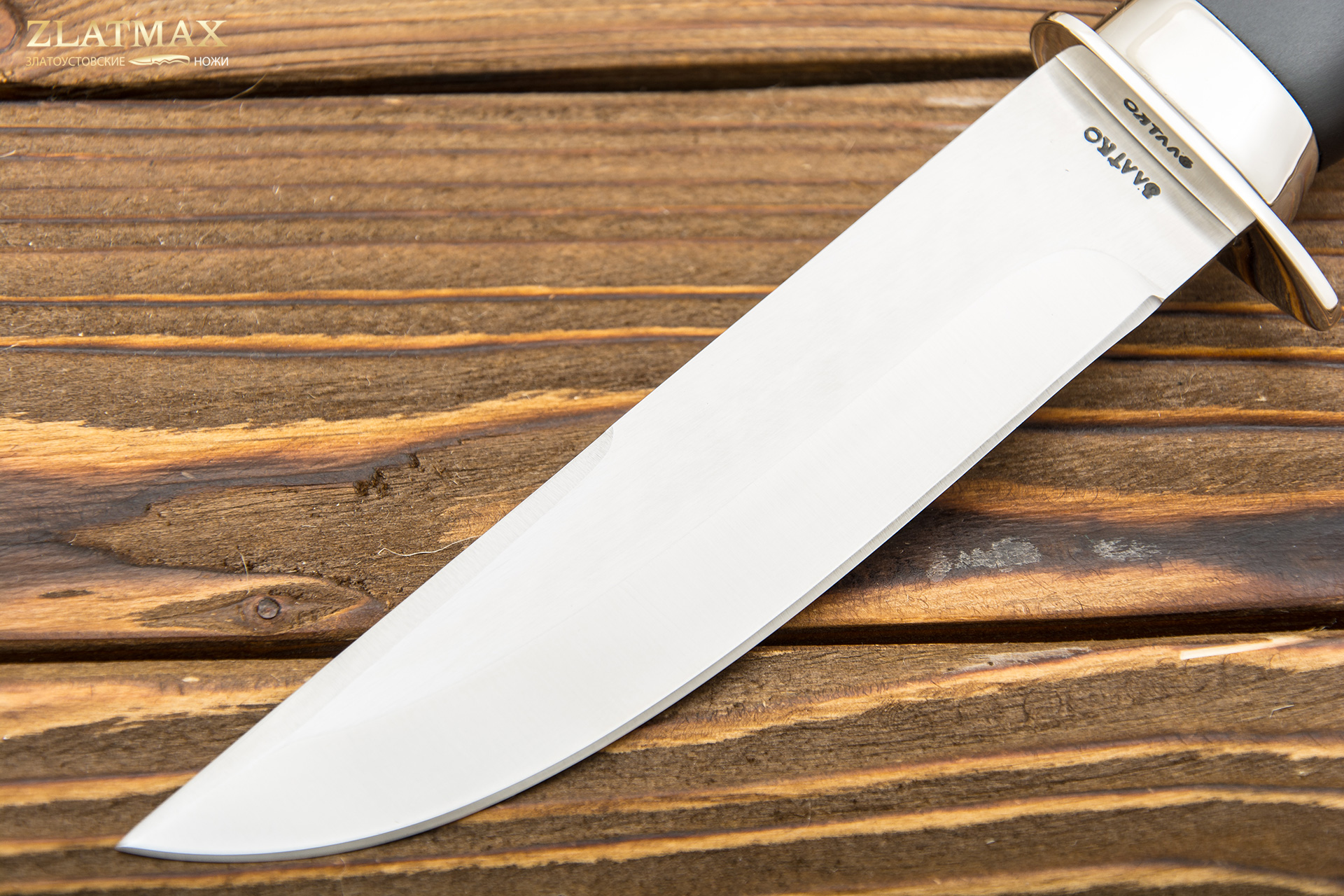 Нож Спец (100Х13М, Орех + полимерное покрытие, Металлический, Алюминий)