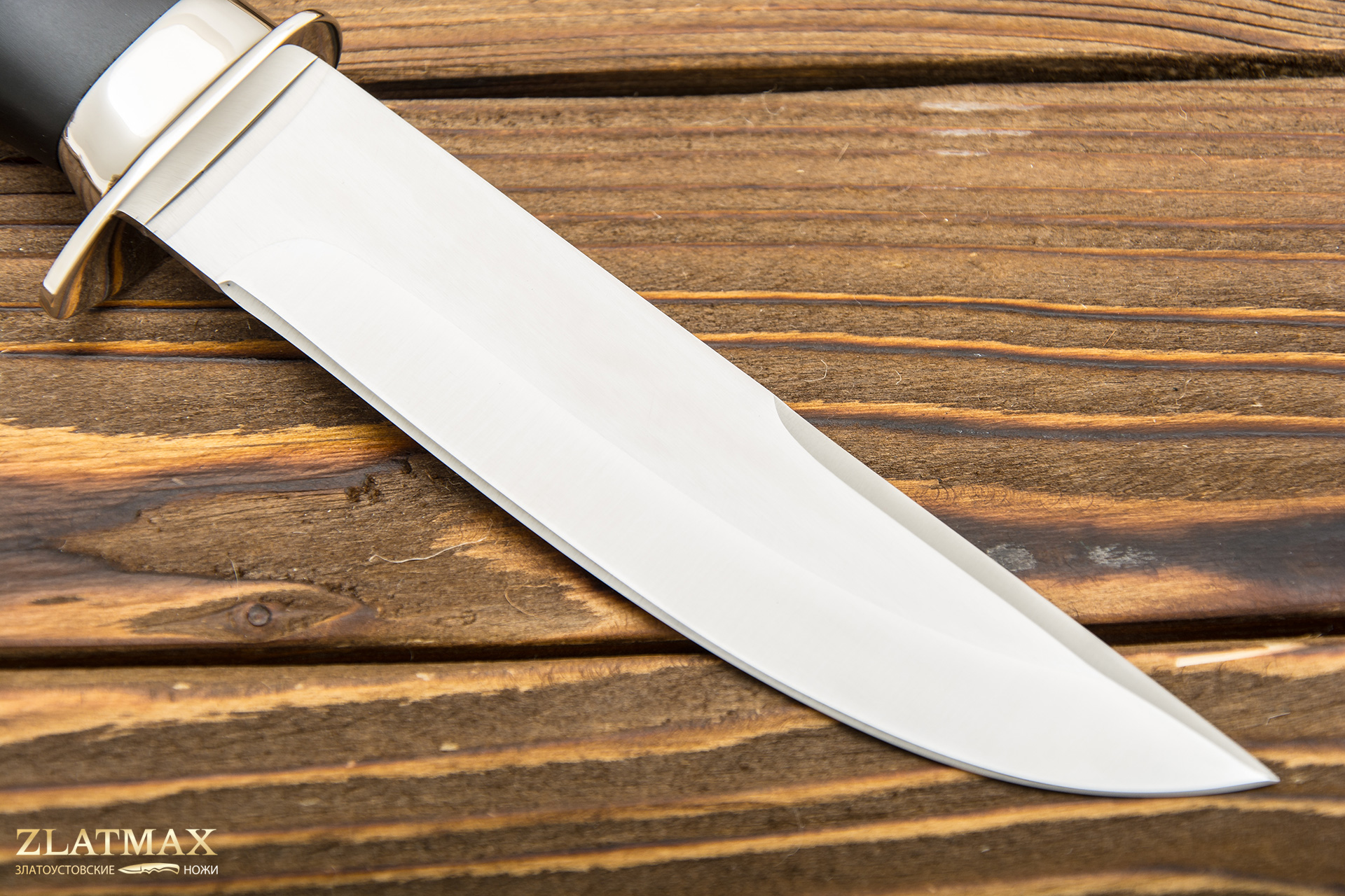 Нож Спец (100Х13М, Орех + полимерное покрытие, Металлический, Алюминий)
