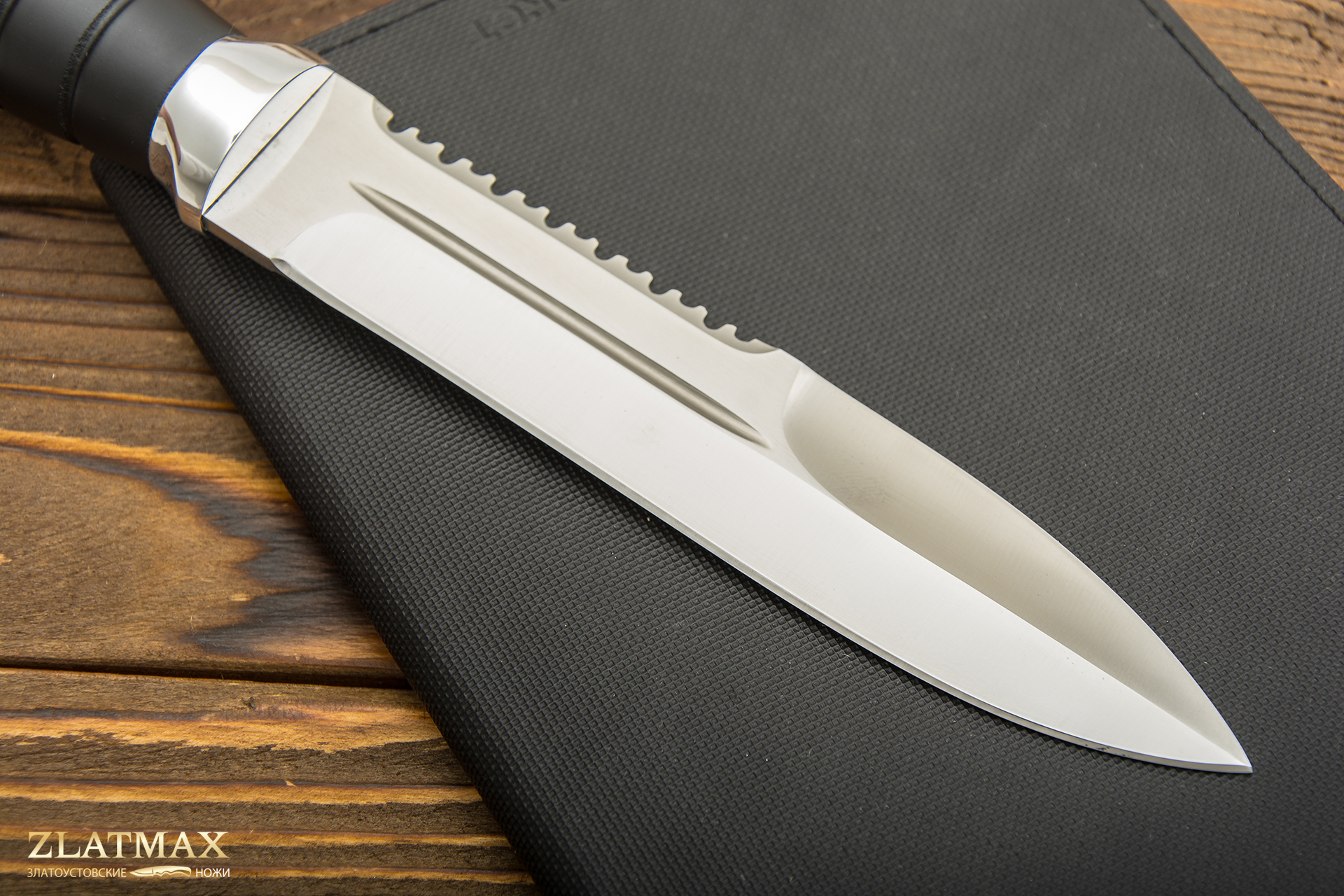 Нож Десантник-1 (100Х13М, Орех + полимерное покрытие, Металлический)