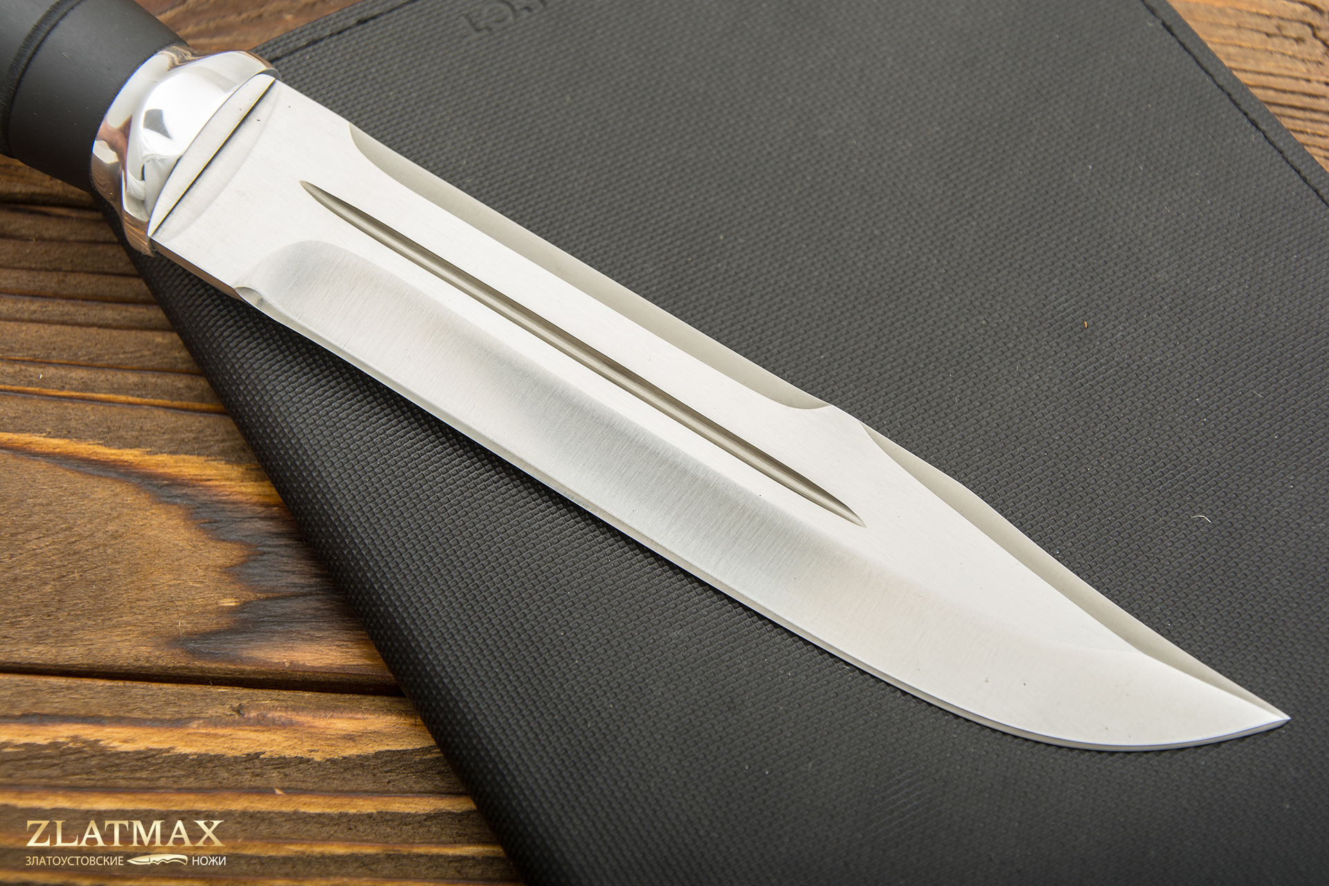 Нож Патриот-1 (100Х13М, Орех + полимерное покрытие, Металлический)