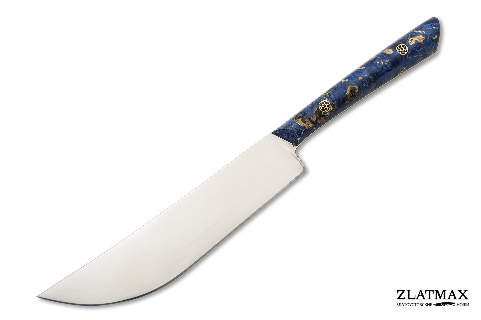 Нож Пчак-М (Х12МФ, Накладки стабилизированный кап клёна)