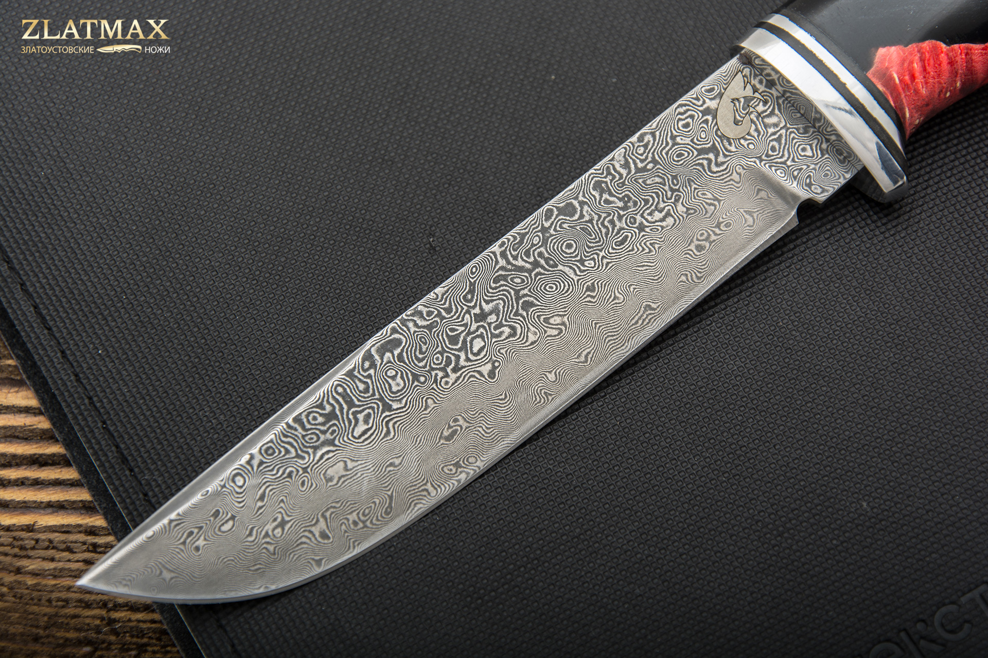 Нож Вукху (Дамаск ZD-0803, Композит, Алюминий)