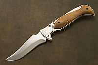 Складной нож Скорпион (40Х10С2М (ЭИ-107), Накладки орех)