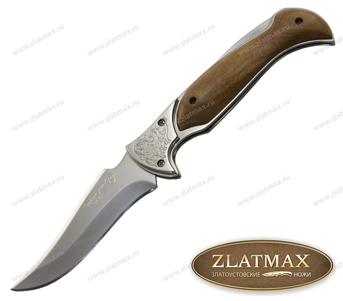 Складной нож Скорпион (40Х10С2М, Накладки орех) в Чебоксарах фото-01