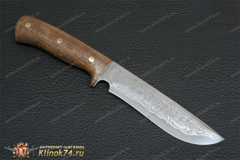 Нож Легенда (40Х10С2М, Накладки орех)