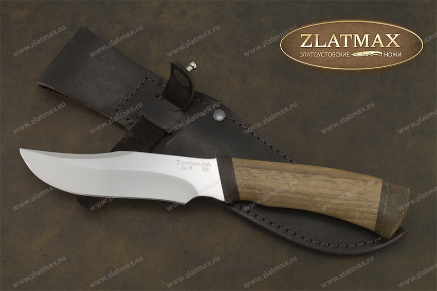 Нож Багира (40Х10С2М, Орех, Текстолит)