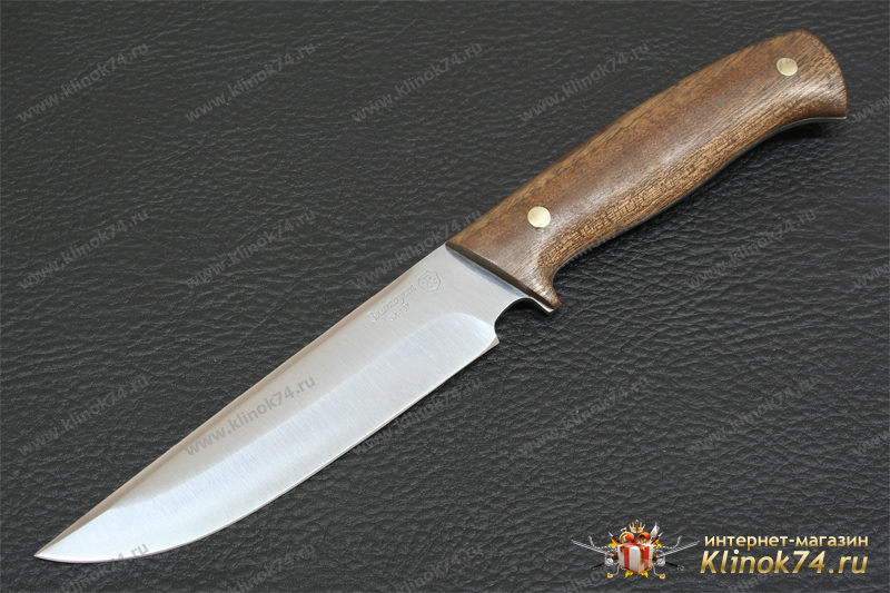 Нож Цезарь (40Х10С2М, Накладки орех)