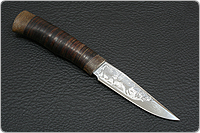 Нож Мангуст (40Х10С2М (ЭИ-107), Наборная кожа, Текстолит)