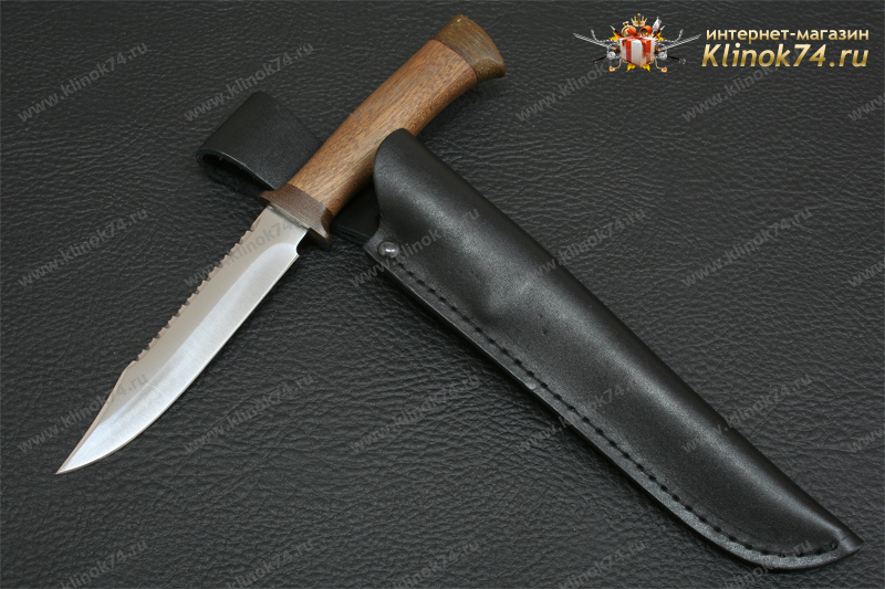 Нож Пилигрим-3 (40Х10С2М, Орех, Текстолит)