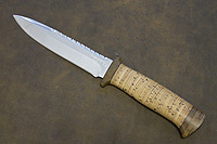 Нож Диверсант (40Х10С2М (ЭИ-107), Наборная береста, Текстолит)