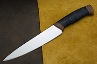 Нож Империя-2 (40Х10С2М (ЭИ-107), Наборная кожа, Текстолит)