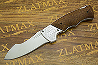 Нож Носорог (40Х10С2М (ЭИ-107), Накладки орех)