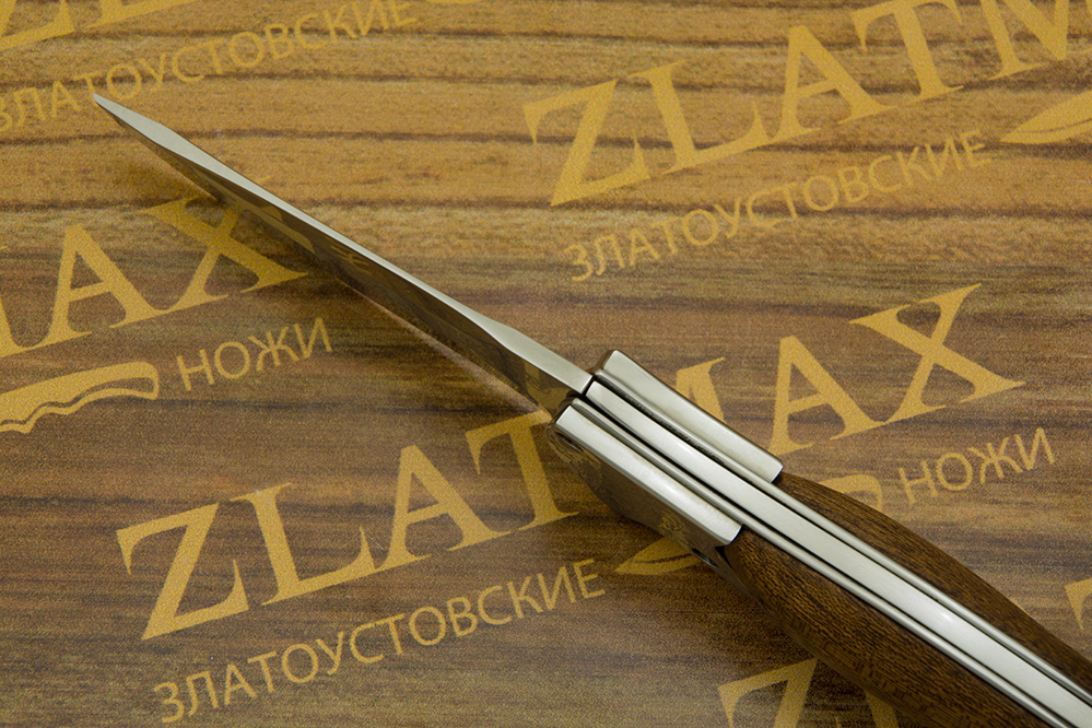 Складной нож Комар (40Х10С2М, Накладки орех)