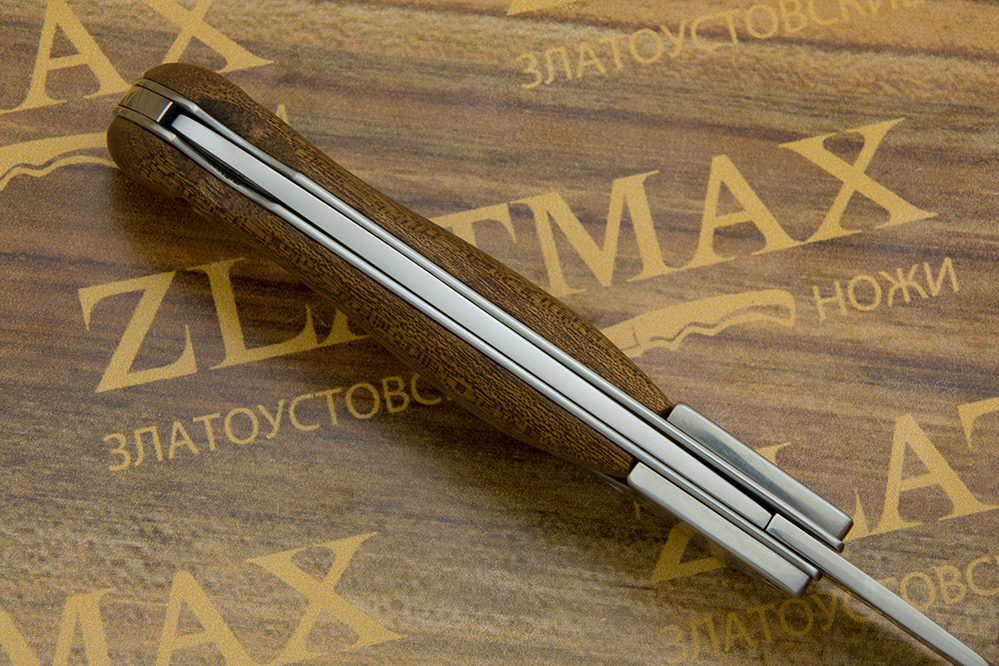 Складной нож Тундра (40Х10С2М, Накладки орех)