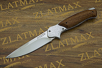 Складной нож Якудза (40Х10С2М (ЭИ-107), Накладки орех)