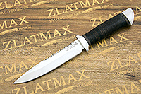 Нож Диверсант (40Х10С2М (ЭИ-107), Наборная кожа, Алюминий)