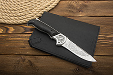 Складной нож Рысь (40Х10С2М (ЭИ-107), Накладки граб)