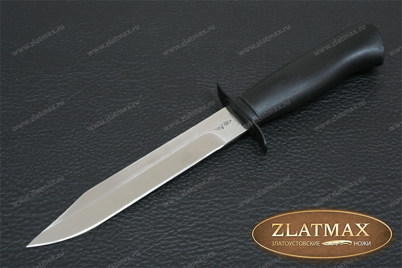 Черный нож (НР-40) (40Х10С2М, Орех, Нержавеющая сталь)