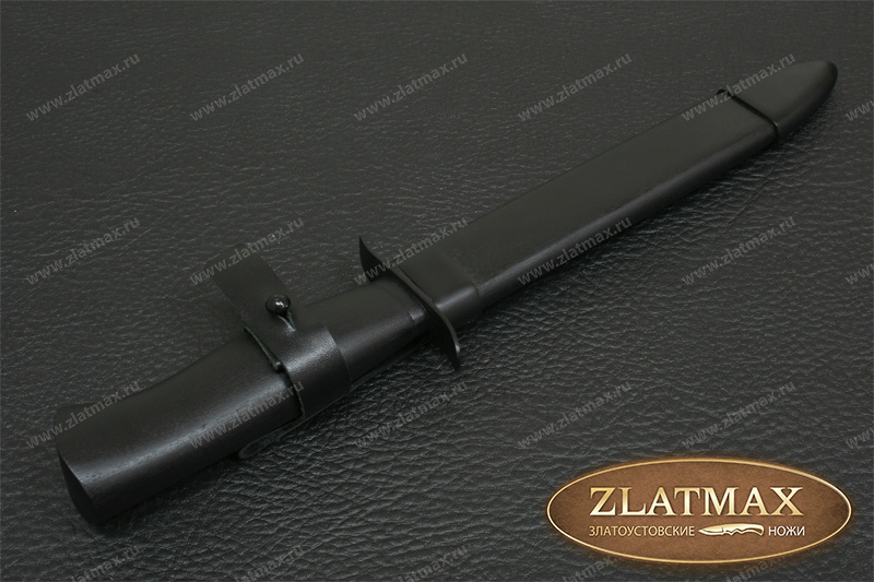 Черный нож (НР-40) (40Х10С2М, Орех, Нержавеющая сталь)