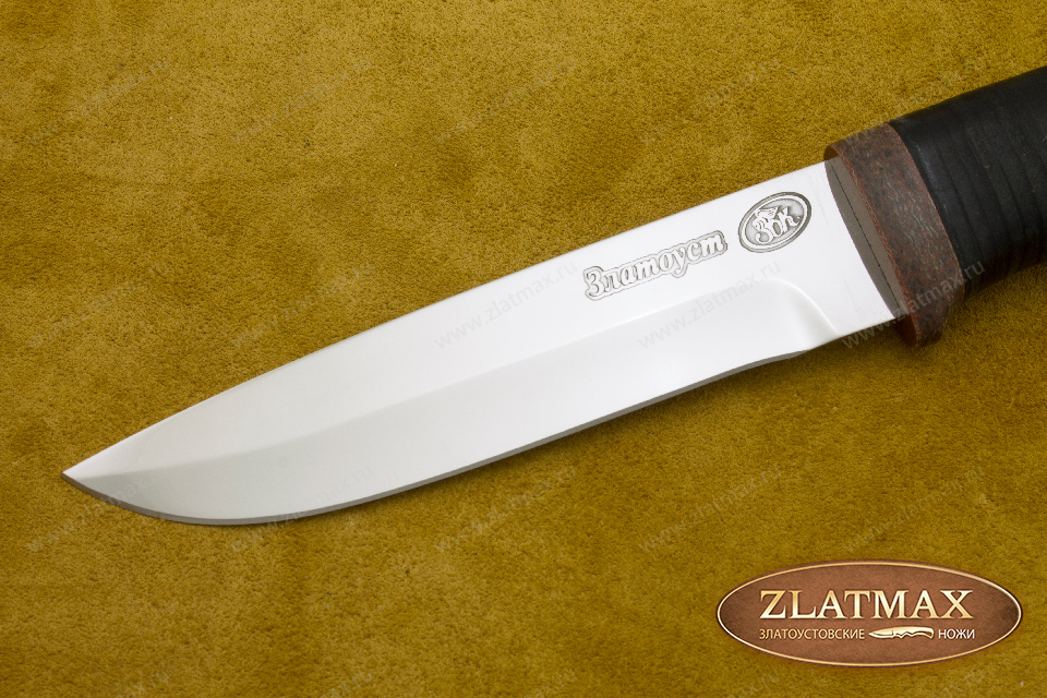 Нож SN-1 (40Х10С2М, Наборная кожа, Текстолит)