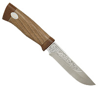 Нож Грибник (40Х10С2М (ЭИ-107), Орех, Текстолит)