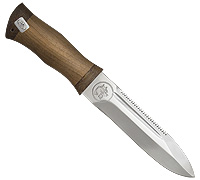Нож Стрелец (40Х10С2М (ЭИ-107), Орех, Текстолит)