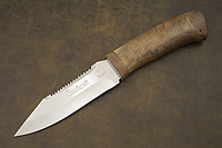 Нож Таймень (40Х10С2М (ЭИ-107), Орех, Текстолит)