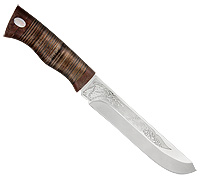 Нож Буйвол (40Х10С2М (ЭИ-107), Наборная кожа, Текстолит)