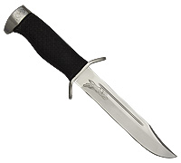 Нож Разведчик-2 (ЭИ-107, Резина, Нержавеющая сталь)