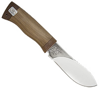Нож Ворон (40Х10С2М (ЭИ-107), Орех, Текстолит)