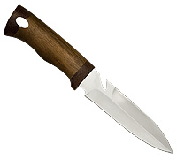 Нож Гарпун (40Х10С2М (ЭИ-107), Орех, Текстолит)