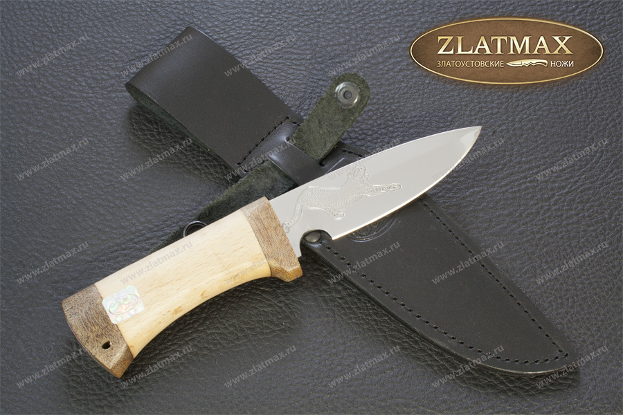 Нож Гепард (40Х10С2М, Орех, Текстолит)