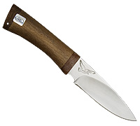 Нож Голец (40Х10С2М (ЭИ-107), Орех, Текстолит)