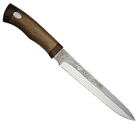 Нож Игла (40Х10С2М (ЭИ-107), Орех, Текстолит)