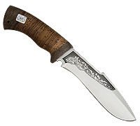 Нож Касатка (40Х10С2М (ЭИ-107), Наборная береста, Текстолит)