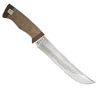 Нож Клык (40Х10С2М (ЭИ-107), Орех, Текстолит)