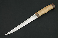 Нож Кижуч (40Х10С2М (ЭИ-107), Орех, Текстолит)