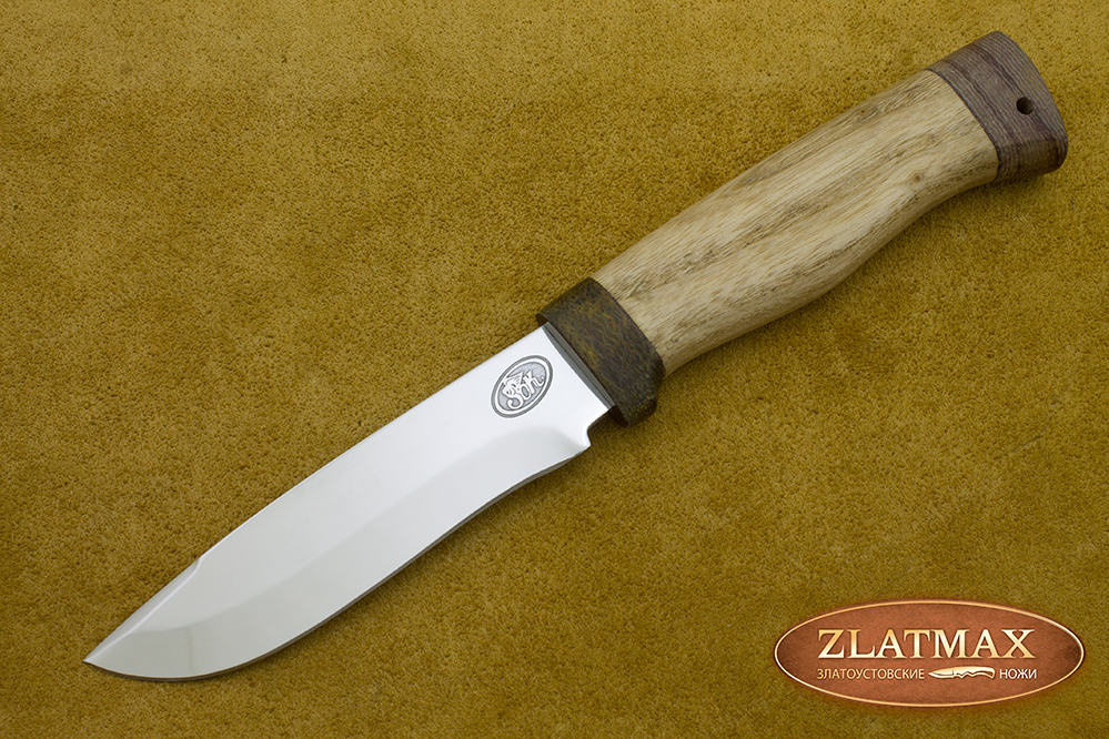 Нож Кузнечик (40Х10С2М, Орех, Текстолит)