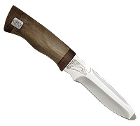Нож Налим (40Х10С2М (ЭИ-107), Орех, Текстолит)