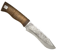 Нож Тургояк (40Х10С2М (ЭИ-107), Наборная береста, Текстолит)