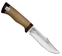 Нож Юнона (40Х10С2М (ЭИ-107), Орех, Текстолит)