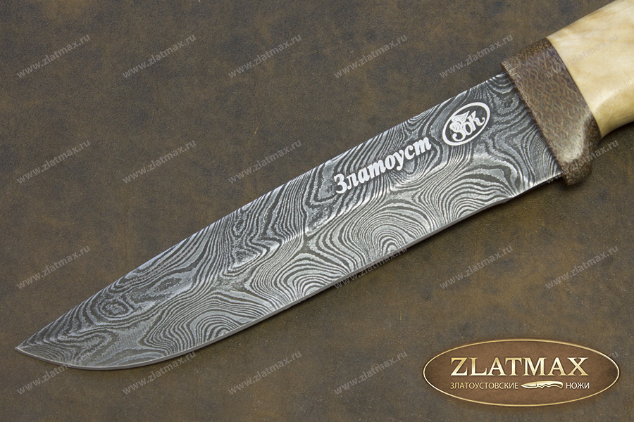 Нож SN-1 (Дамаск, Кап, Текстолит)