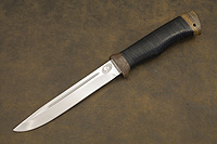 Нож Финка (40Х10С2М (ЭИ-107), Наборная кожа, Текстолит)