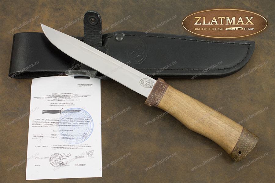 Нож Финка (40Х10С2М, Кап, Текстолит)