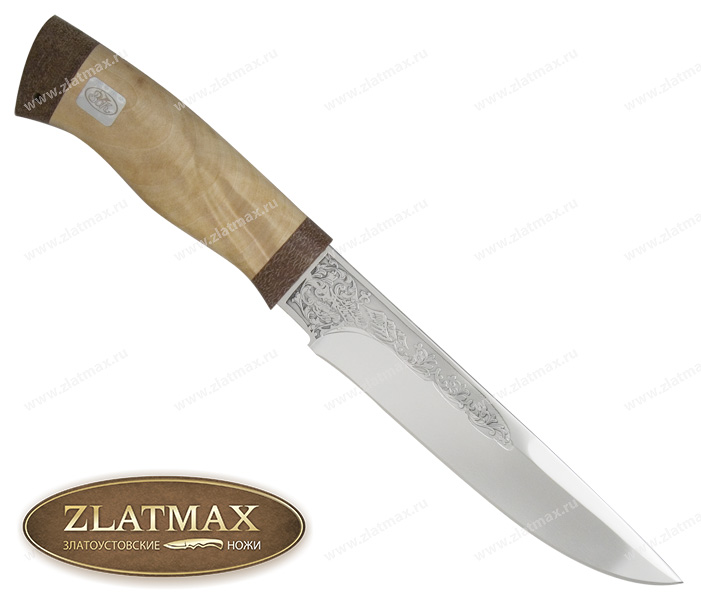 Нож Боровик средний (40Х10С2М, Кап, Текстолит)
