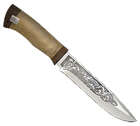Нож Браконьер (40Х10С2М (ЭИ-107), Кап, Текстолит)